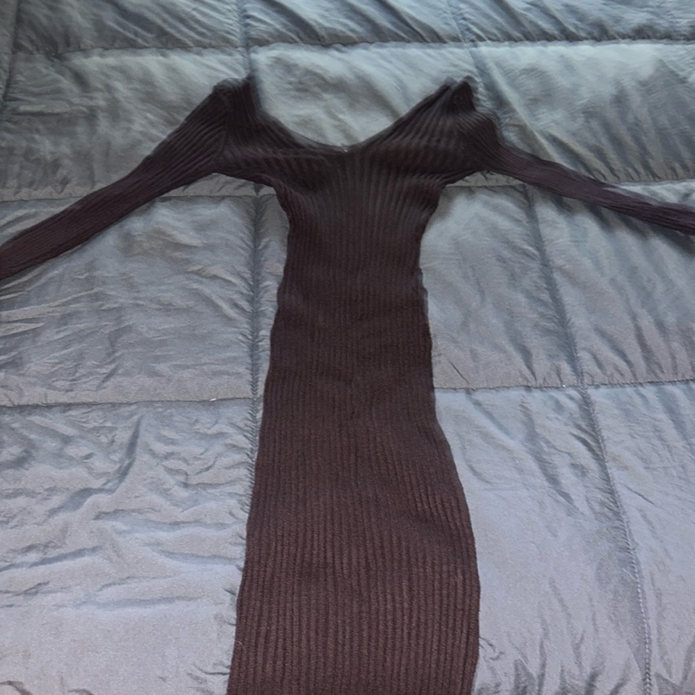 Fashion nova maxi dress long sleeve